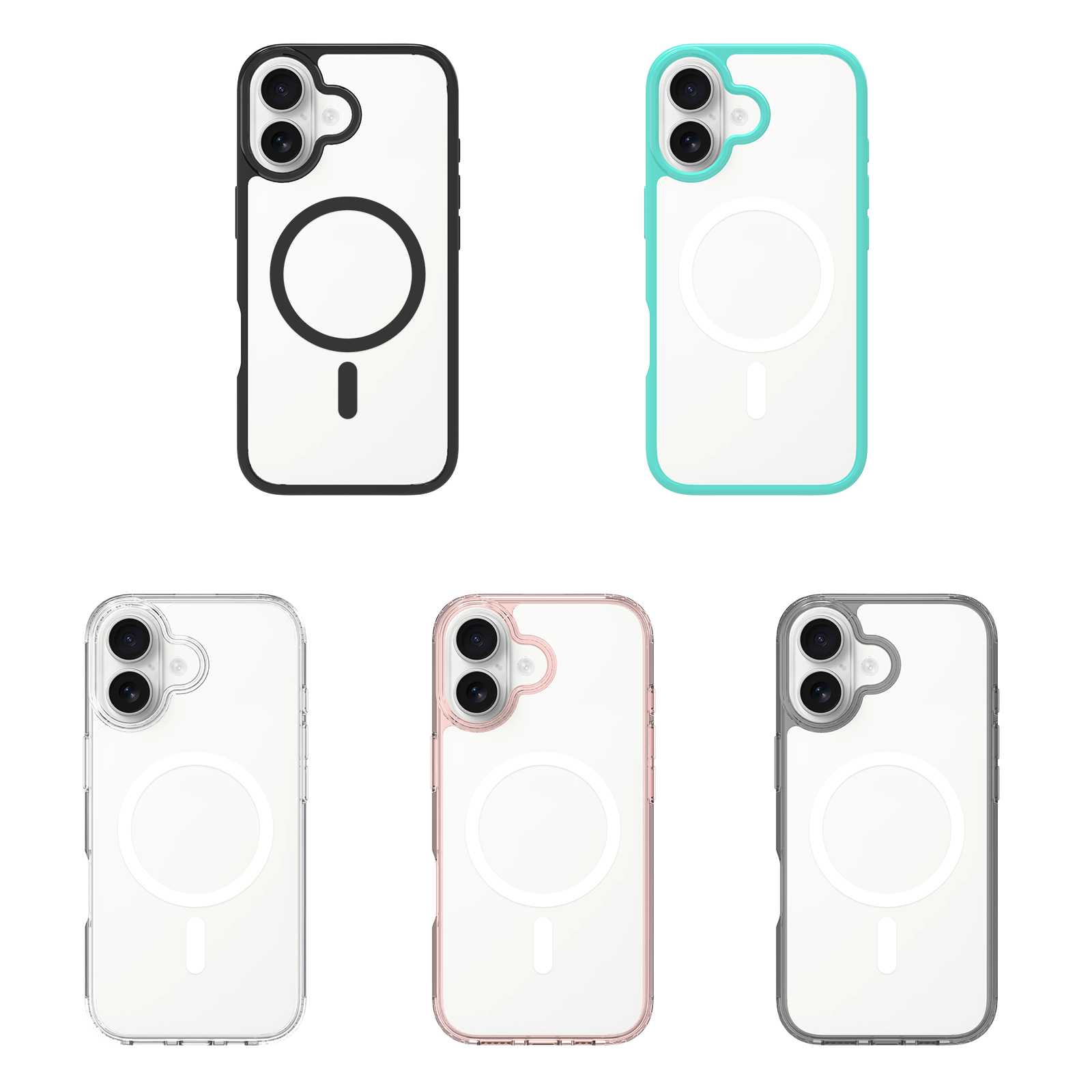 TPU+PC Clear Magnetic Case for iPhone 17 Pro Max - Detail View 7